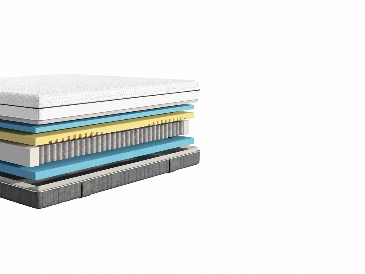 Emma Helix Hybrid Deluxe King Size Mattress, view 4